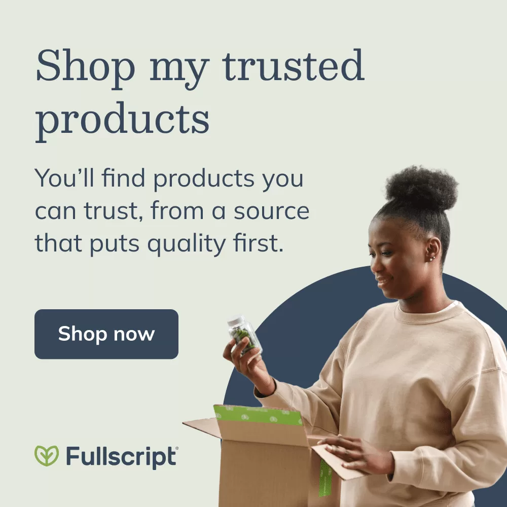 Fullscript Banner - Shop Now